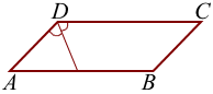 Bissektrisa tupogo ugla parallelogramma delit protivolezhashchuyu storonu