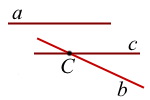 esli pryamaya parallel'na odnoj iz parallel'nyh pryamyh